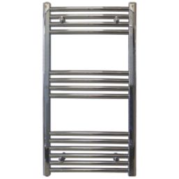 Towelrads 800mm x 600mm 897BTU Chrome Flat  Towel Radiator