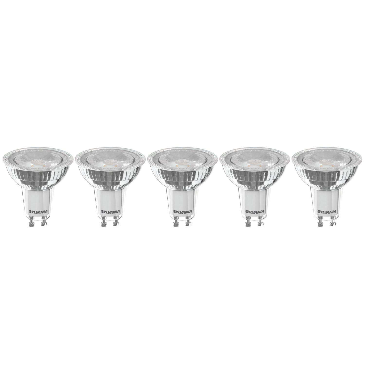 Sylvania RefLED Superia Retro ES50 V3 840 SL5 GU10 LED Light Bulb 360lm 4.5W 5 Pack (718TK)