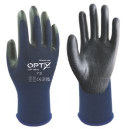 Wonder Grip OP-1810 Opty General Handling Gloves Blue Small
