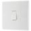 British General 800 Series 20A 16AX 1-Gang 1-Way Light Switch  White