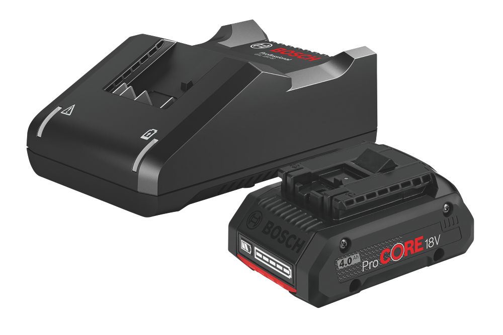 Bosch PBA 18V 2.5Ah Li-Ion Power for All Battery & Charger Set - Screwfix