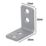 Magnodur Chair Brackets Silver 25mm x 25mm x 15mm 10 Pack