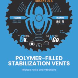 Spyder Tarantula Wood Framing Circular Saw Blade 190mm x 30mm 24T