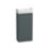 Memo Bathroom Vanity Unit with Basin Matt Dark Green 397mm x 210mm x 860mm