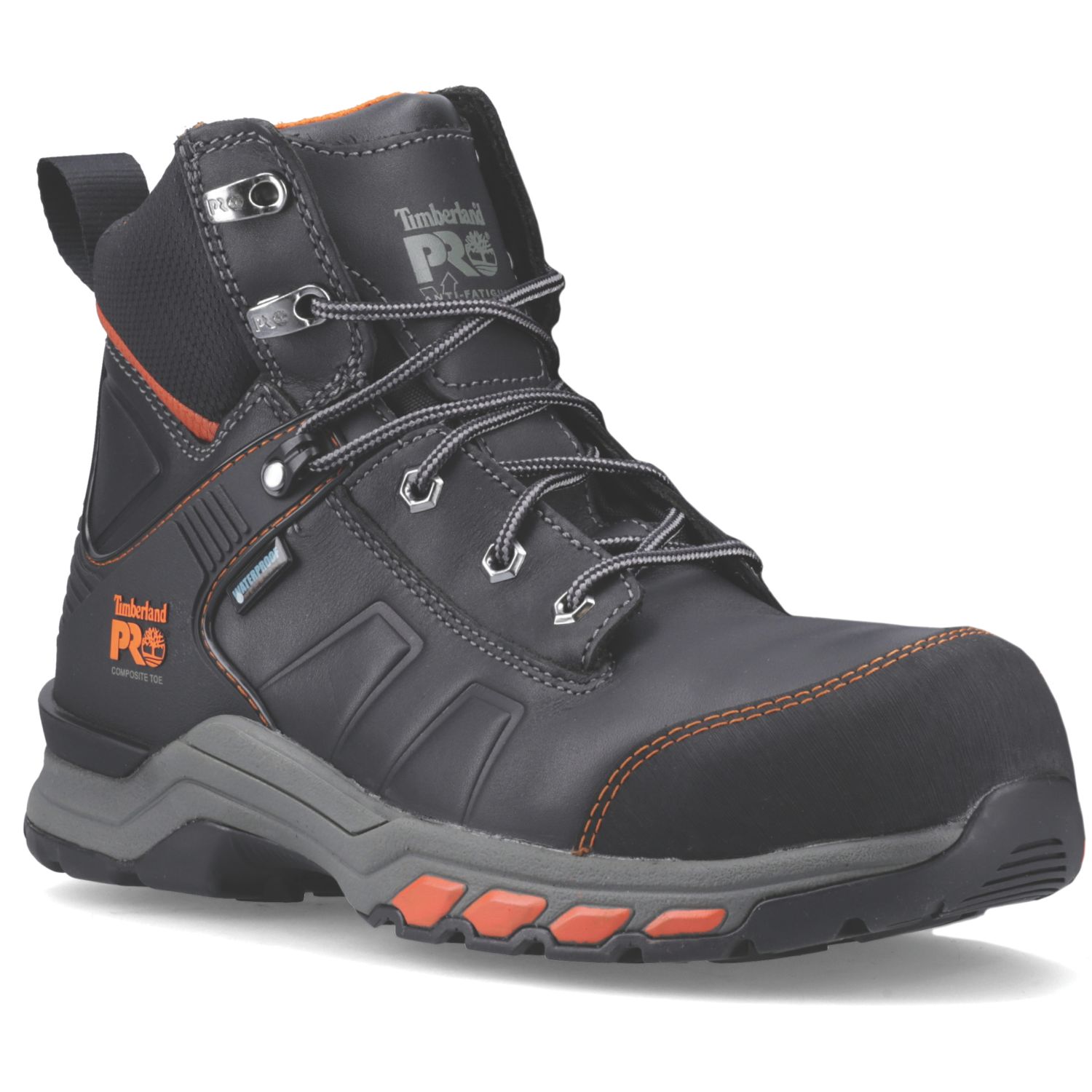 Timberland Pro Hypercharge Size 12 Black Waterproof Safety Boots (719CM)