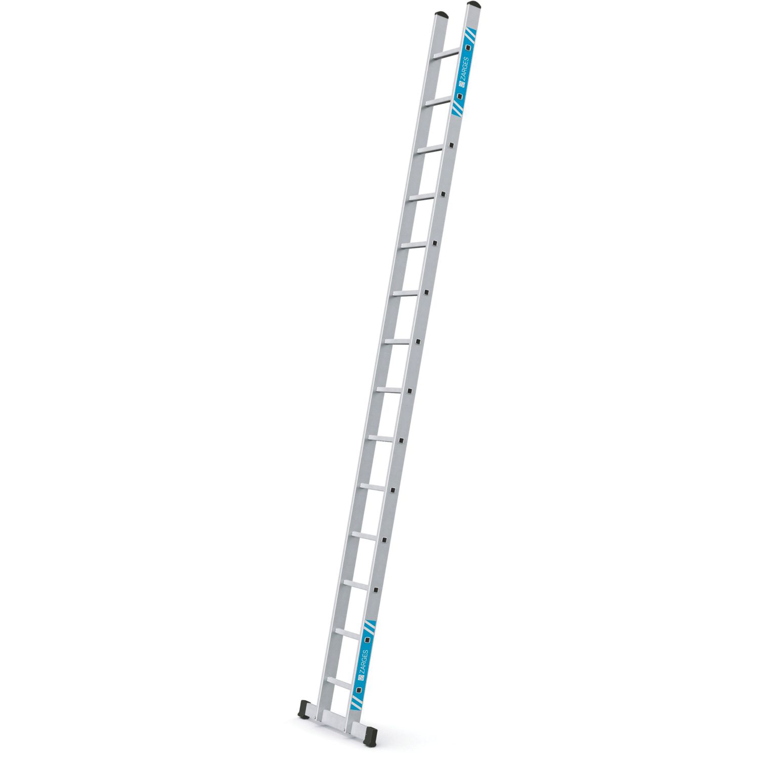 Zarges Top Grade Aluminium 14 Rungs Ladder 4.17m (719CP)