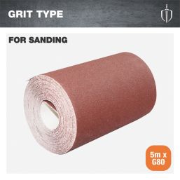Magnusson  80 Grit Wood Sanding Roll 5000mm x 115mm
