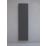 Kudox AluLite Flat 1800mm x 470mm 3897BTU Black Vertical Designer Radiator