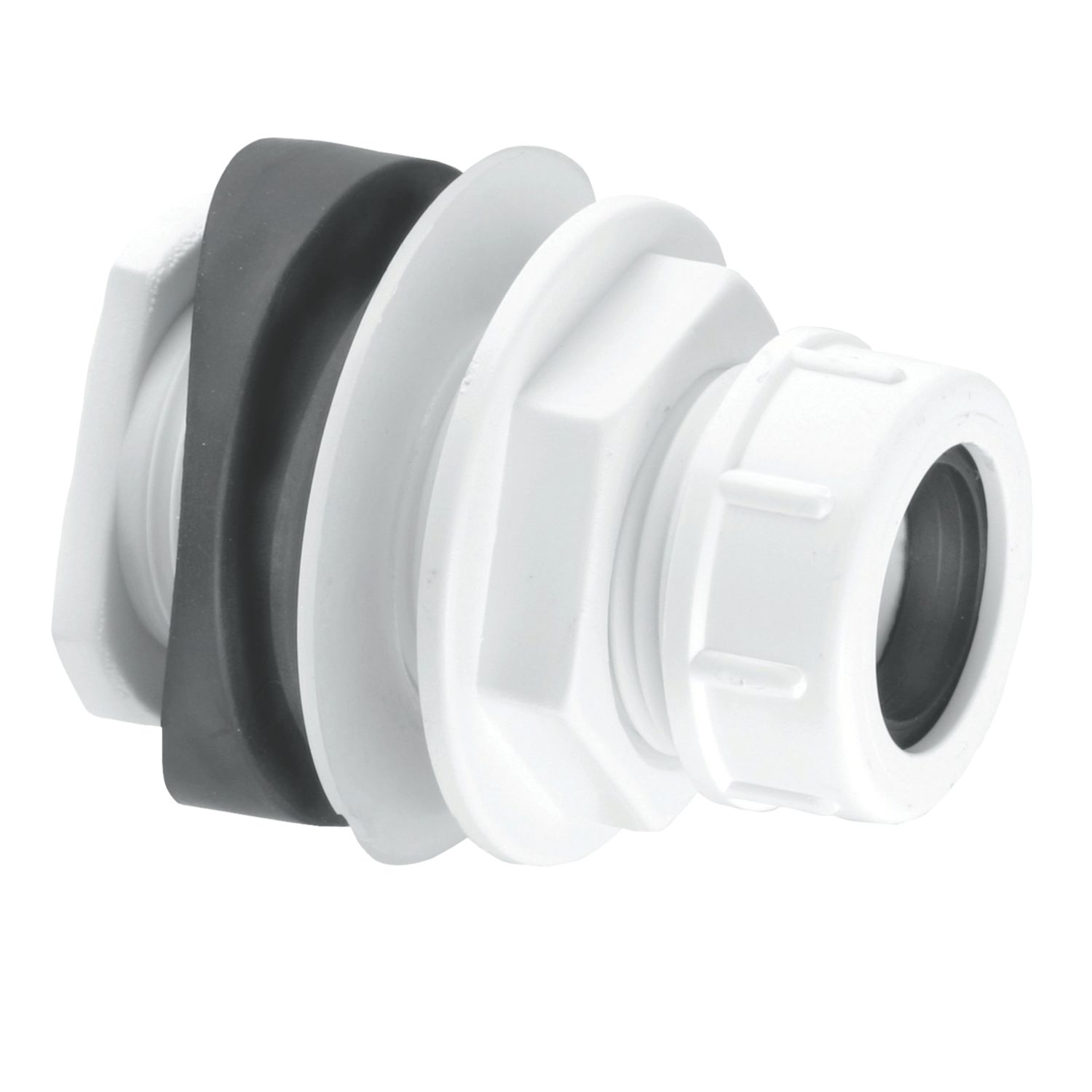 McAlpine Boss Connector White 22mm (719HR)