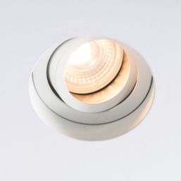 Saxby Trimless Tilt  Downlight White