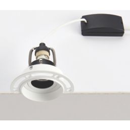 Saxby Trimless Tilt  Downlight White