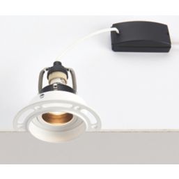 Saxby Trimless Tilt  Downlight White