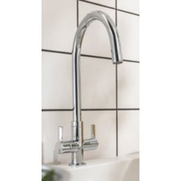 Streame by Abode Neo Dual-Handle Mono Mixer Chrome