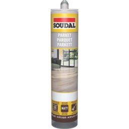 Soudal  Parquet & Timber Sealant & Filler Dark Grey 290ml