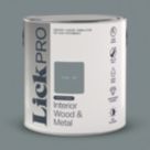 LickPro 2.5Ltr Teal 02 Satin Water-Based Trim Paint
