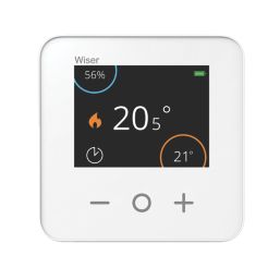 Drayton Wiser 2nd Generation Wireless Heating Smart Thermostat Kit 1 White