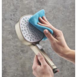 Mira Crisp Shower Handset Brushed Nickel 110mm x 251mm