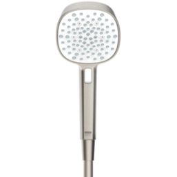 Mira Crisp Shower Handset Brushed Nickel 110mm x 251mm