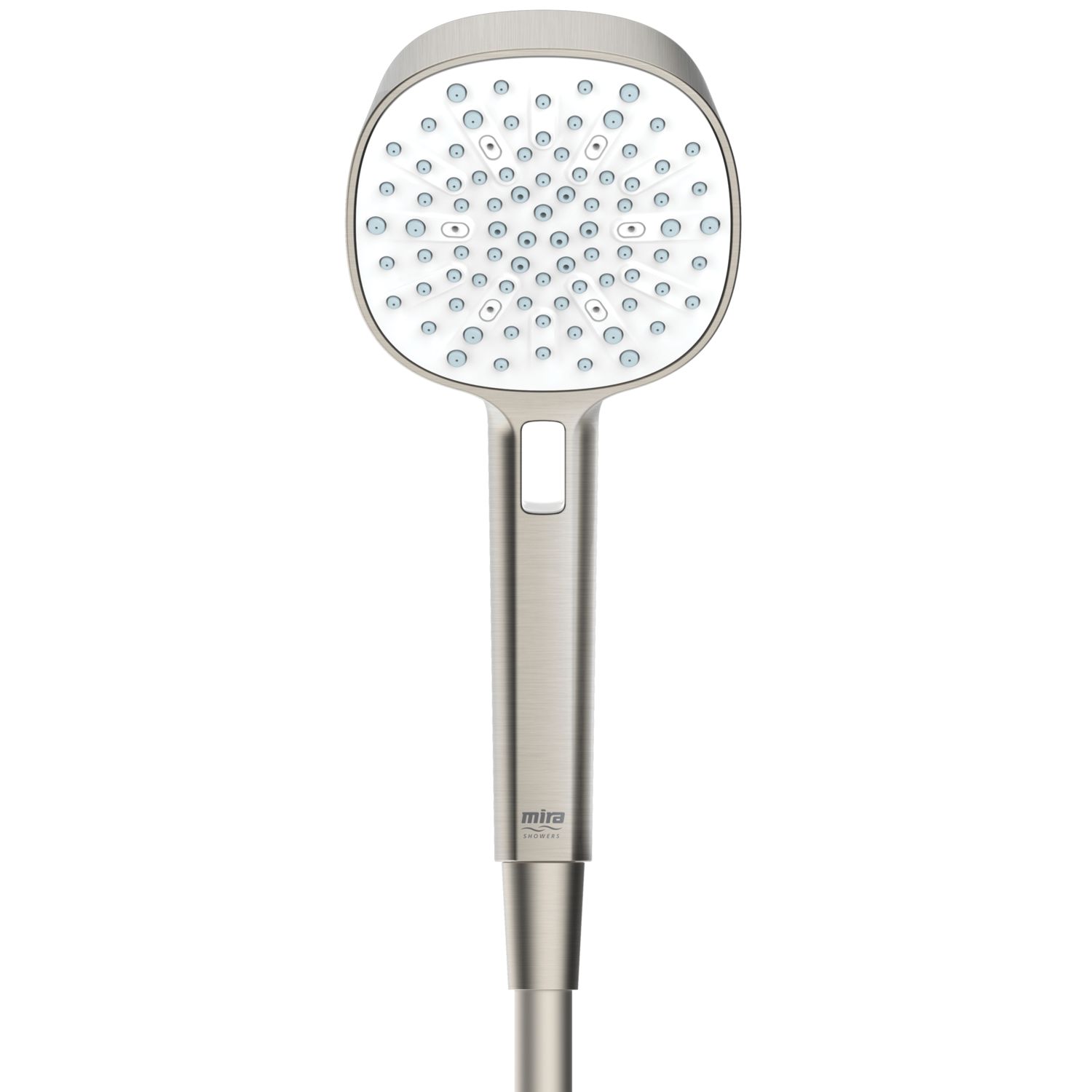 Mira Crisp Shower Handset Brushed Nickel 110mm x 251mm (719PM)