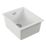 Carysil EN340-WH 1 Bowl Granite Composite Kitchen Sink White 370mm x 460mm