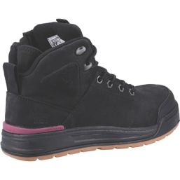 Hard Yakka W 3056 Metal Free Ladies Safety Boots Black Size 8