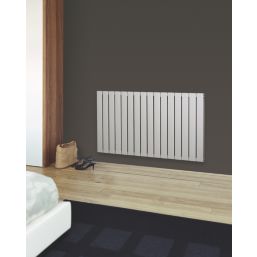 Blaze 600mm x 1115mm 3907BTU Matt Chrome Horizontal Designer Radiator