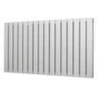 Blaze 600mm x 1115mm 3907BTU Matt Chrome Horizontal Designer Radiator