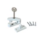 Smith & Locke  53mm Window Swing Lock White