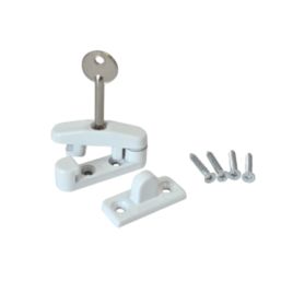 Smith & Locke Window Swing Lock White - Screwfix