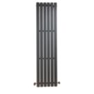 Ximax Erupto 1800mm x 585mm 6198BTU Anthracite Vertical Designer Radiator