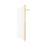 Palermo Showerwall Glass Brushed Brass 1950mm x 900mm x 8mm