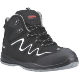 Centek FS310 Size 3  Black Water-Resistant Steel Toe Cap Safety Boots