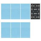 Trend Pro Mesh AB/133/M7/P 80, 120 & 180 Grit Mesh Multi-Material 80 x 133 Sanding Pads with Pad Saver  x  7 Pack