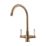 Clearwater Elegance Dual-Lever Monobloc Tap Brushed Bronze PVD