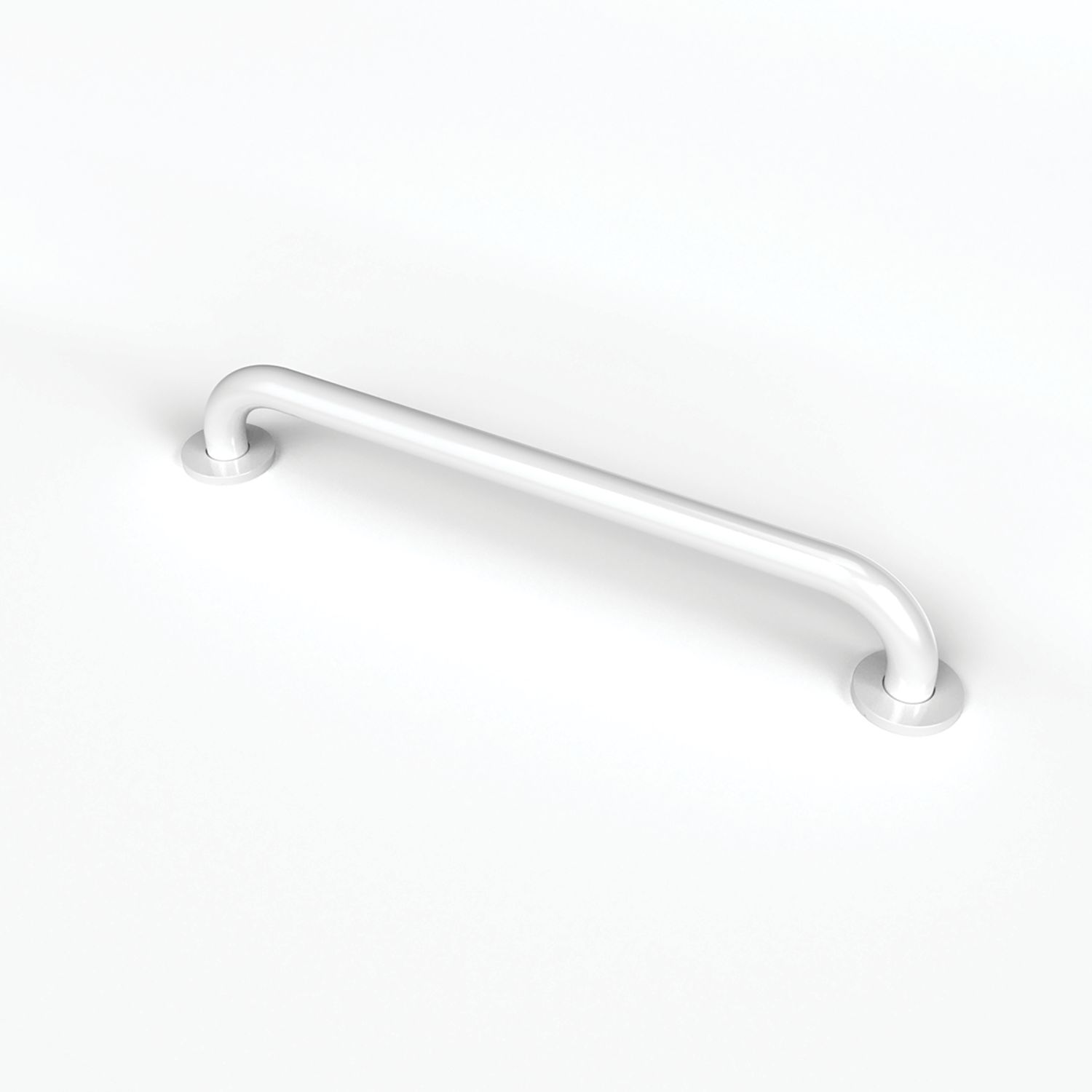 Nymas Straight Doc M Grab Rail White 600mm (720JM)