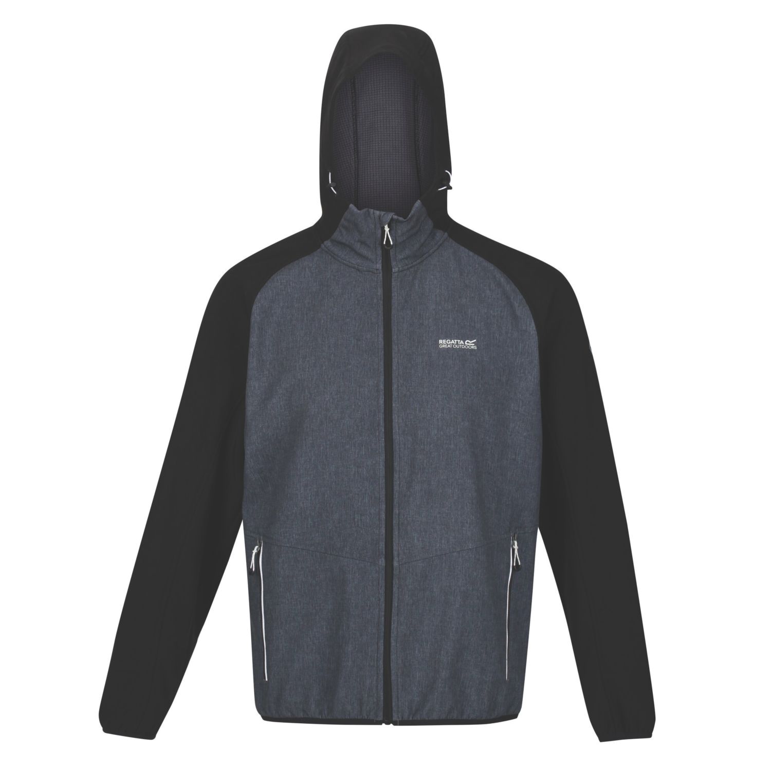 Regatta Arec III Soft Shell Jacket Ash Marl/Black 2X Large 47" Chest (720JT)