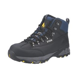 Amblers FS161 Size 8  Black/Blue Waterproof Steel Toe Cap Safety Boots