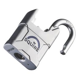 Squire MERC45 Steel  Water-Resistant Closed Shackle  Padlock 49mm