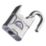 Squire MERC45 Steel  Water-Resistant Closed Shackle  Padlock 49mm