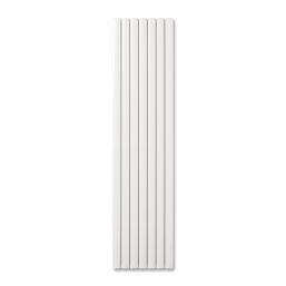 Time GLOW 2000mm x 485mm 6383BTU White Vertical Designer Radiator