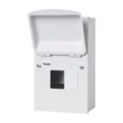 MK Sentry  4-Module Unpopulated  Enclosure Only Consumer Unit