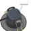 Collingwood H2 Lite Select Fixed  Fire Rated LED Downlight Black 5W 600-650lm
