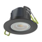 Collingwood H2 Lite Select Fixed  Fire Rated LED Downlight Black 5W 600-650lm