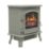 Be Modern Colman French Grey Electric Freestanding Stove 445mm x 528mm