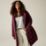 Regatta Nehiala Womens Hooded Long Puffer Coat Fig - 909 Size 10