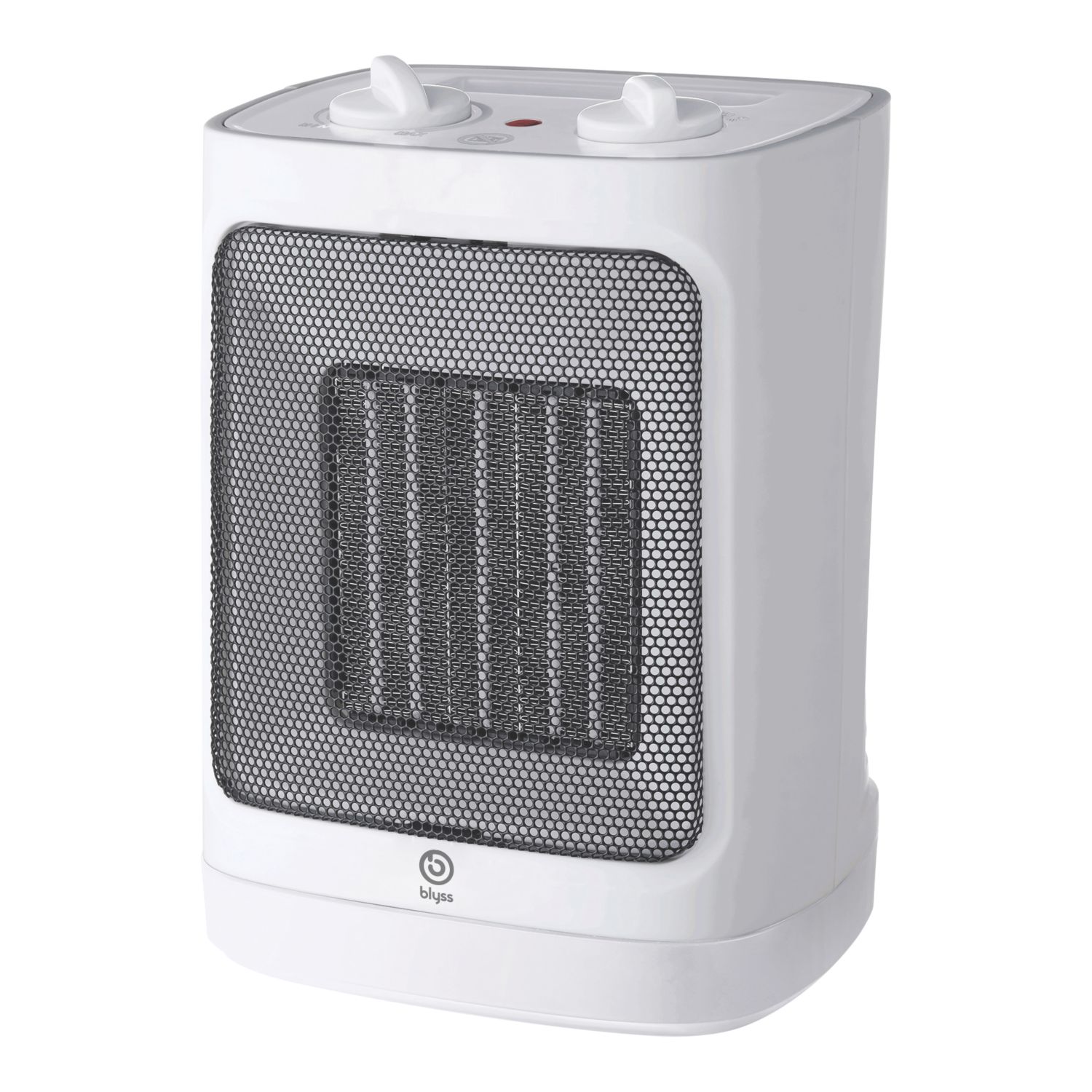 Blyss 2000W Electric Portable Oscillating Ceramic PTC Fan Heater White (720PR)