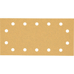 Bosch Expert C470 60 Grit 14-Hole Punched Multi-Material Sanding Sheets 230mm x 115mm 50 Pack