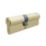 Smith & Locke Fire Rated 1 Star Double Double Cylinder Lock 40-50 (90mm) Polished Brass