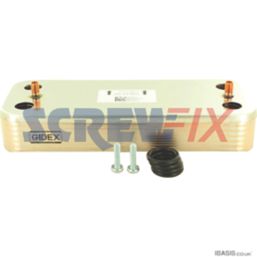 Saunier 0020173017 DHW Heat Exchanger