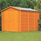 Shire  12' x 6' (Nominal) Apex Overlap Timber Shed